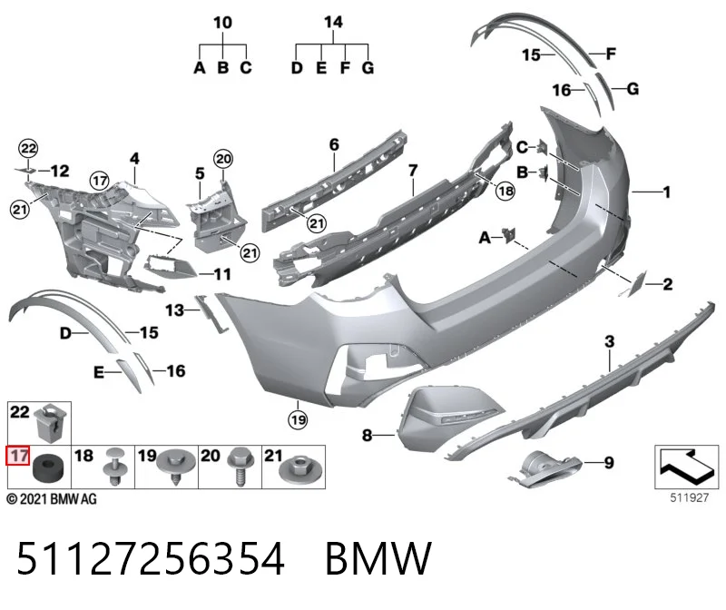 51127256354 BMW