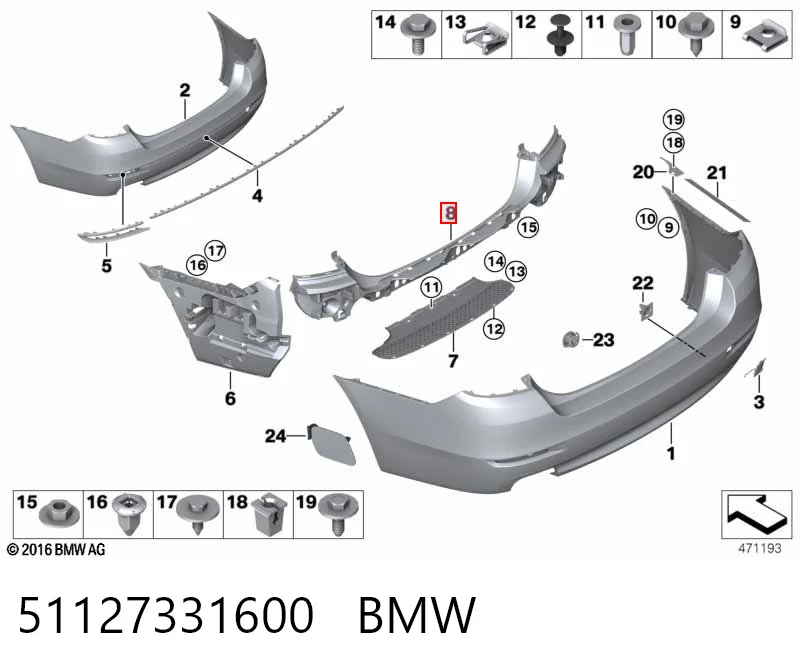 51127331600 BMW
