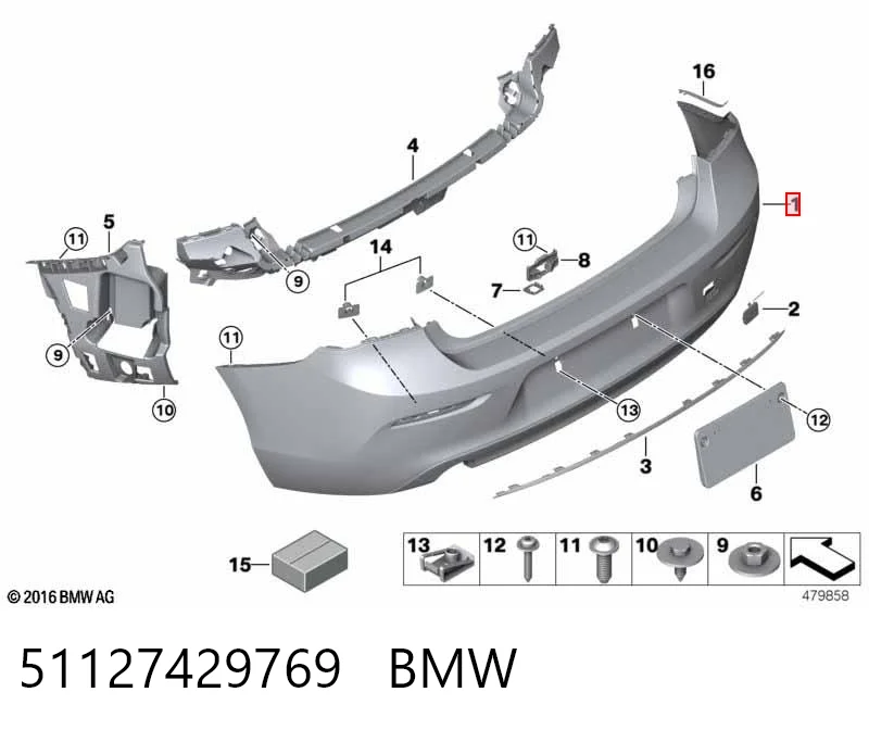 51127429769 BMW
