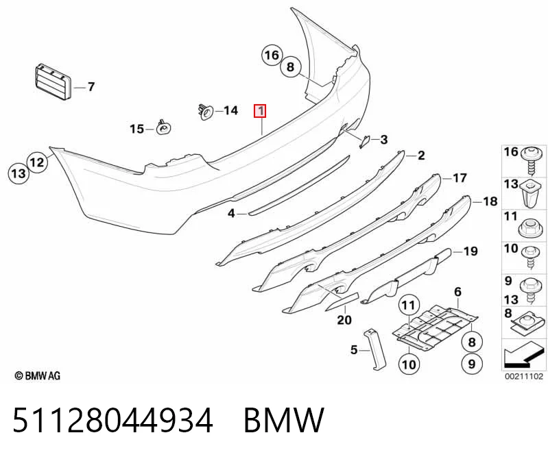 51128044934 BMW