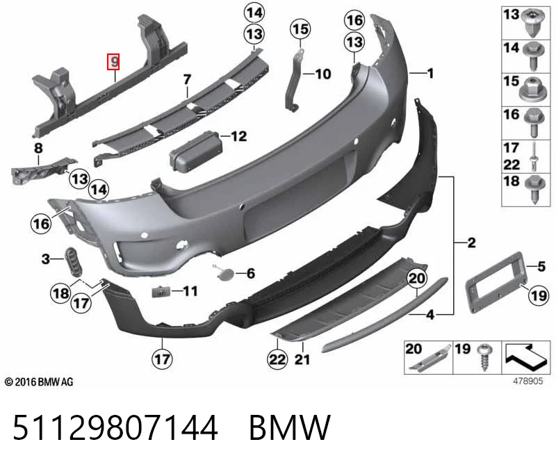 51129807144 BMW