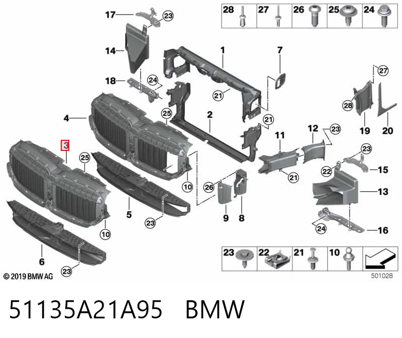 51135A21A95 BMW