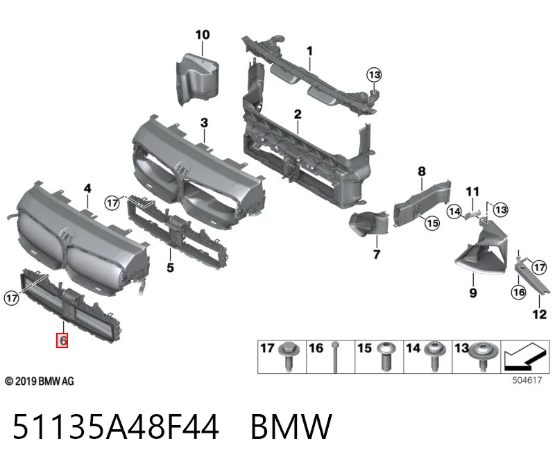 51135A48F44 BMW