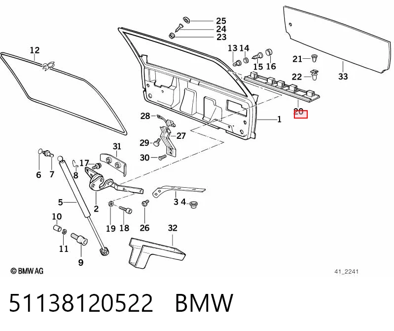 51138120522 BMW