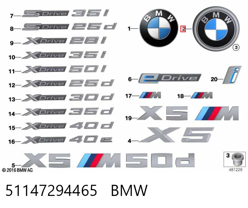 51147294465 BMW