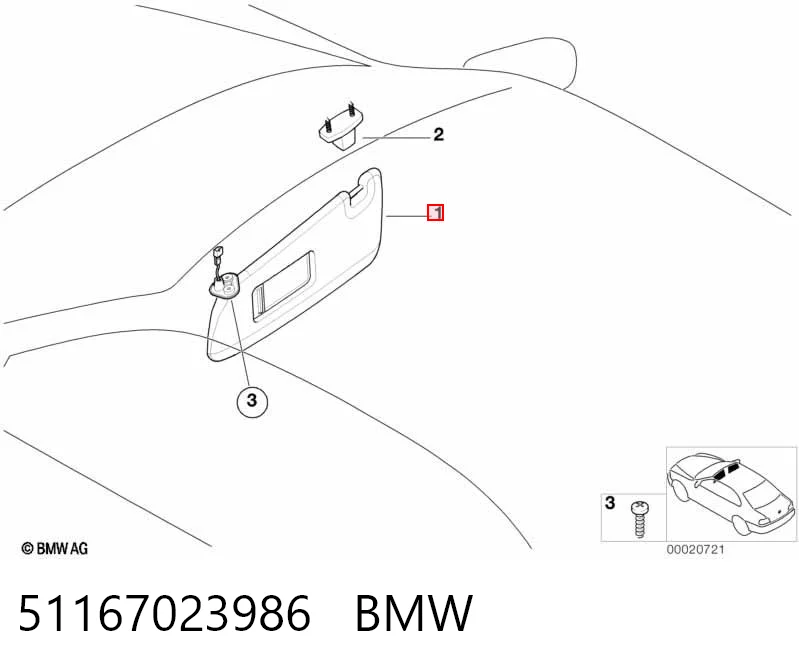 Pala contra o sol BMW 3  E46 ao melhor preço