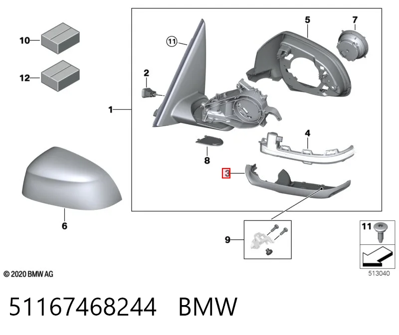51167468244 BMW 