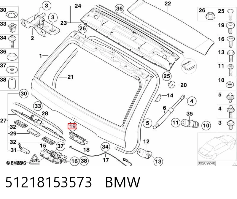 51218153573 BMW