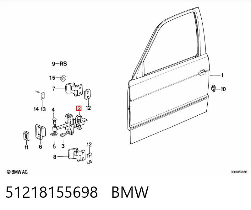 51218155698 BMW