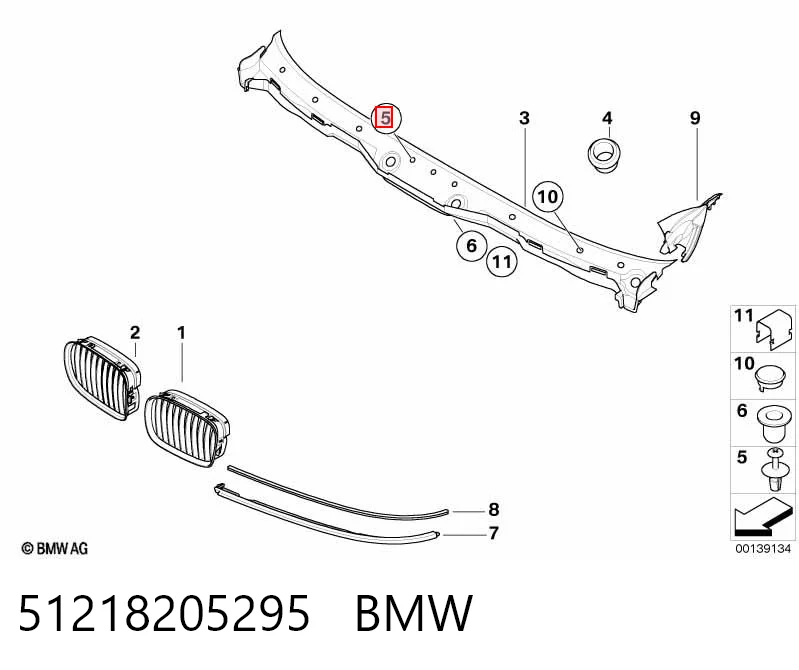 51218205295 BMW Pára-brisas