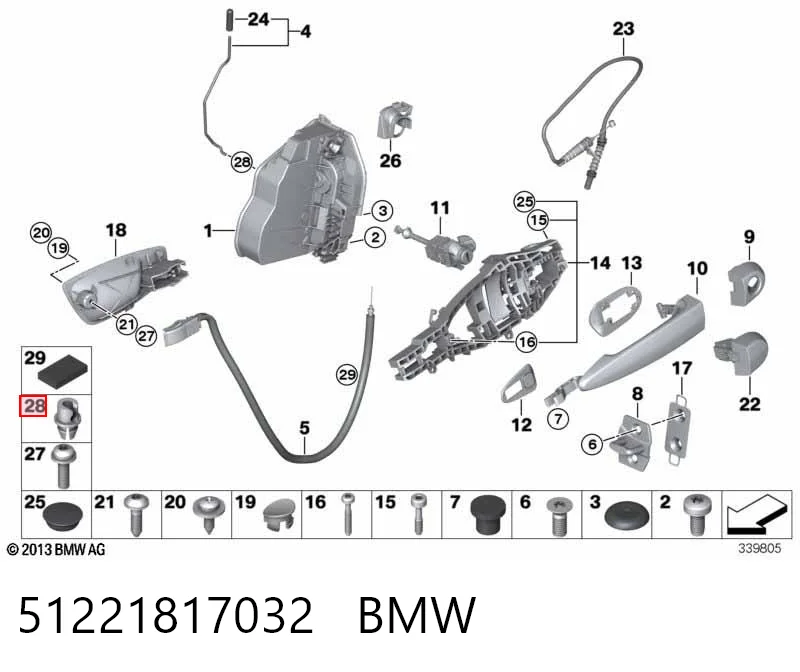 51221817032 BMW 