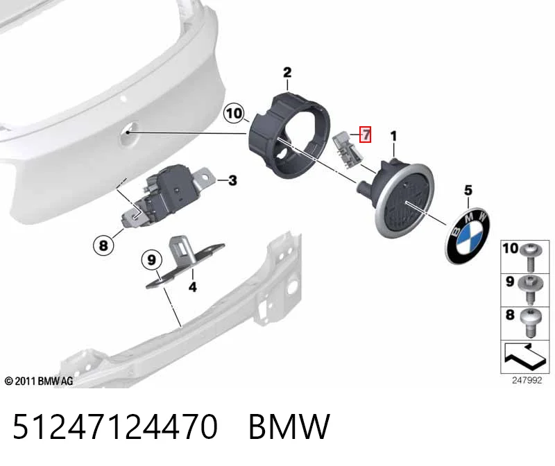 51247124470 BMW