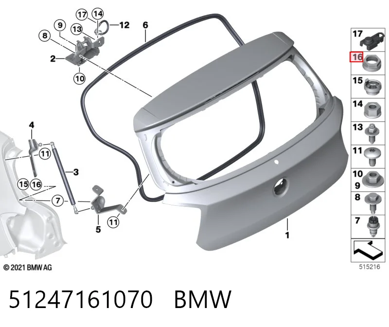 51247161070 BMW