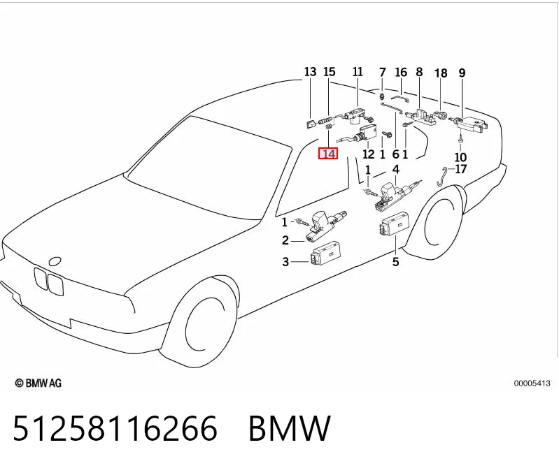 51258116266 BMW