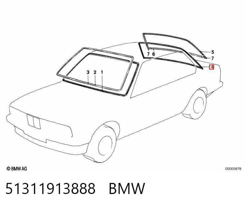 51311913888 BMW