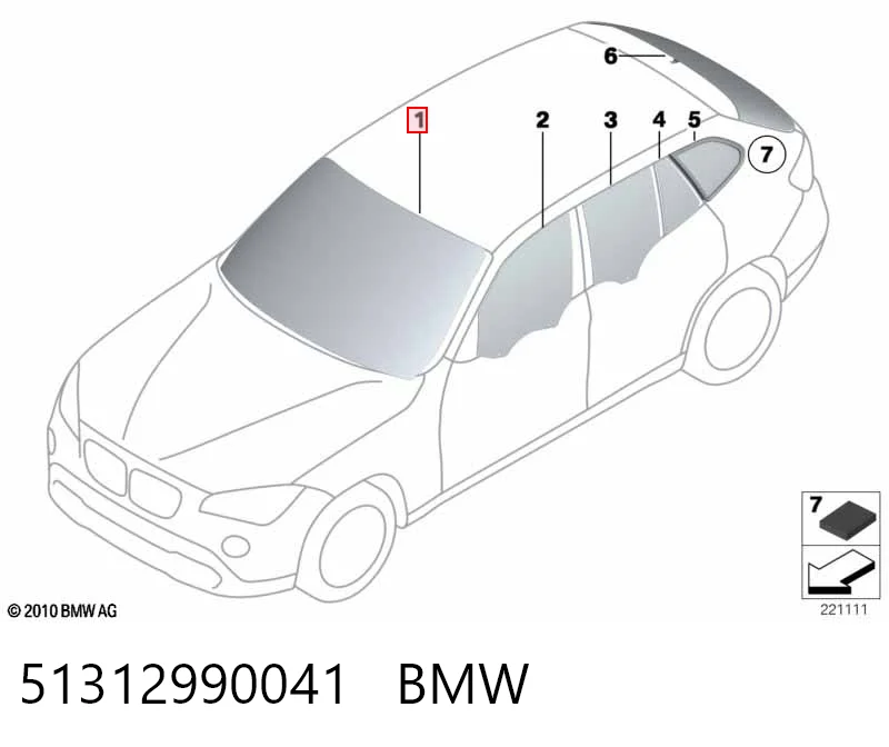 Pára-brisas BMW X1 E84 ao melhor preço
