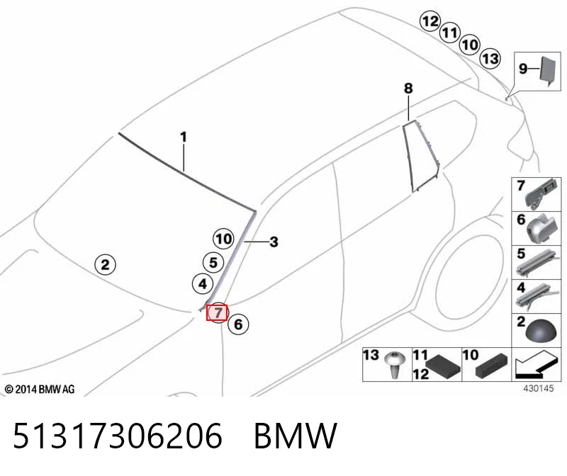 51317306206 BMW