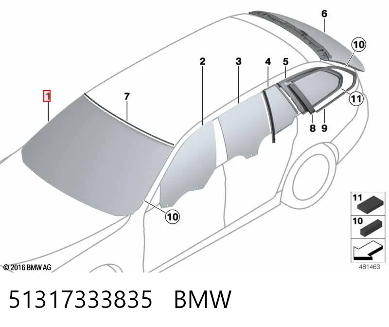 51317333835 BMW
