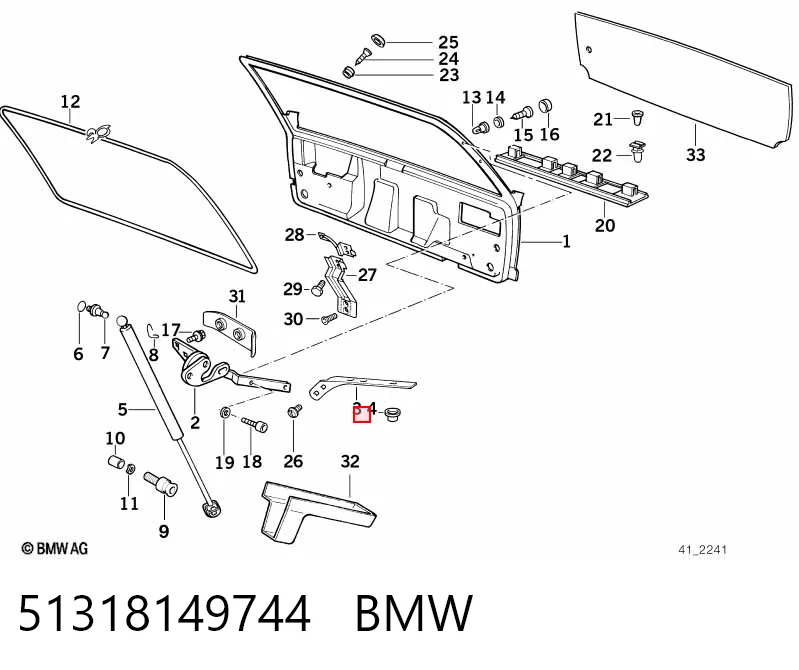 51318149744 BMW