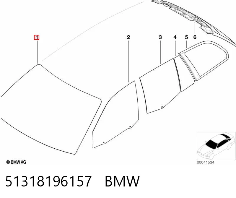 Pára-brisas BMW 3  E46 ao melhor preço