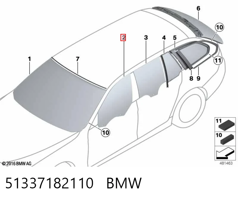 51337182110 BMW