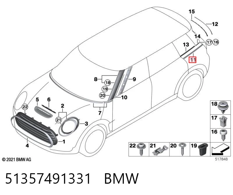51357491331 BMW 