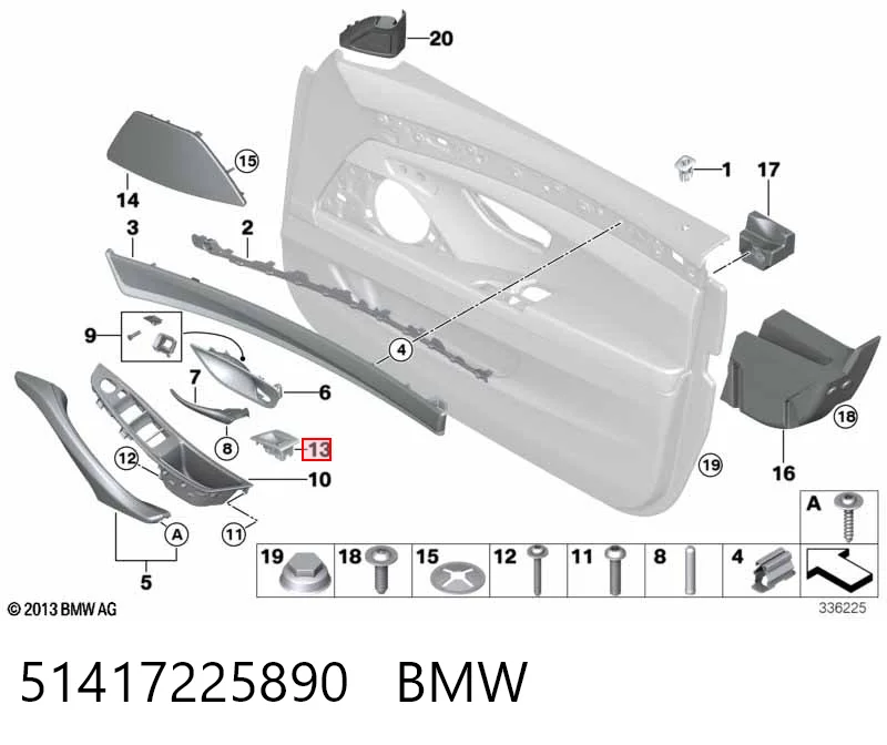 51417225890 BMW 