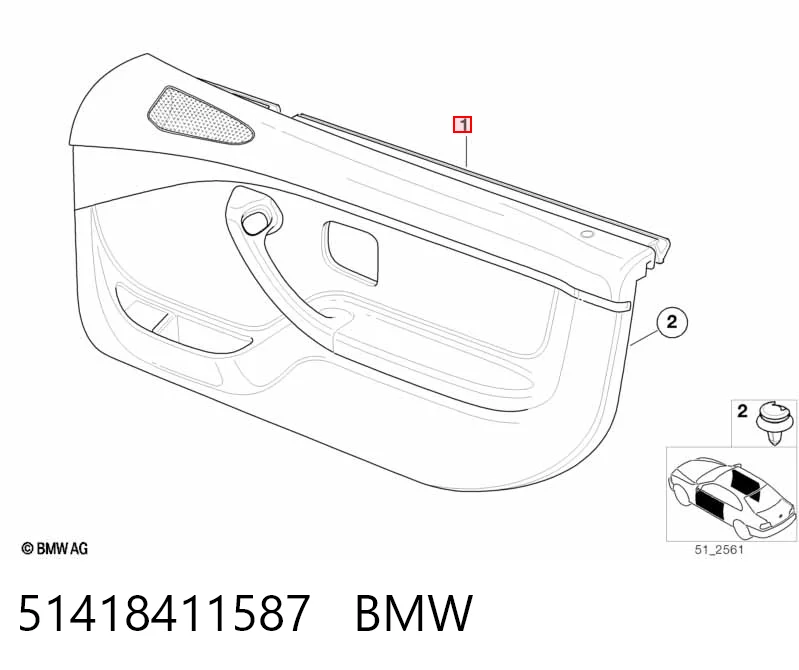 51418411587 BMW