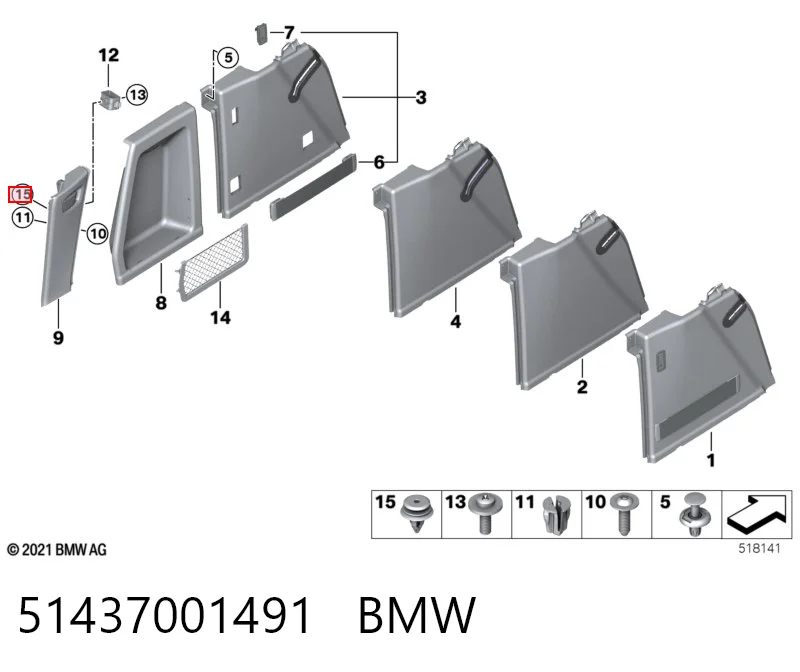 51437001491 BMW