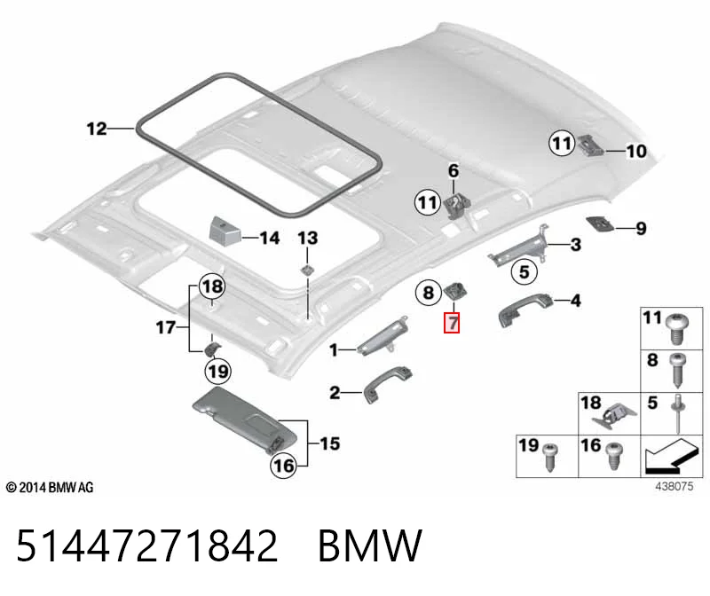 51447271842 BMW
