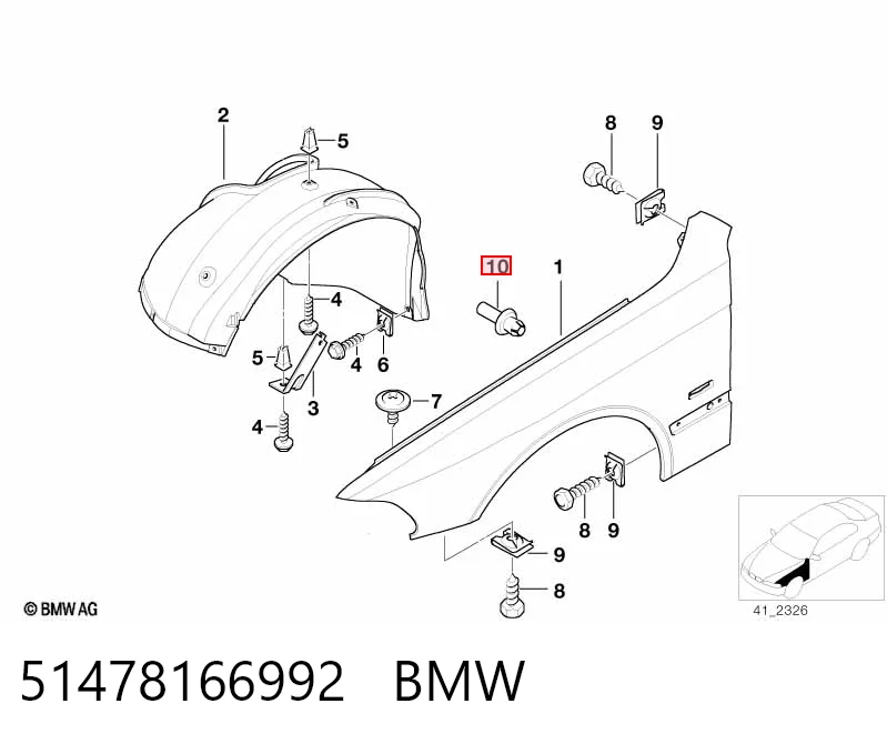 51478166992 BMW 