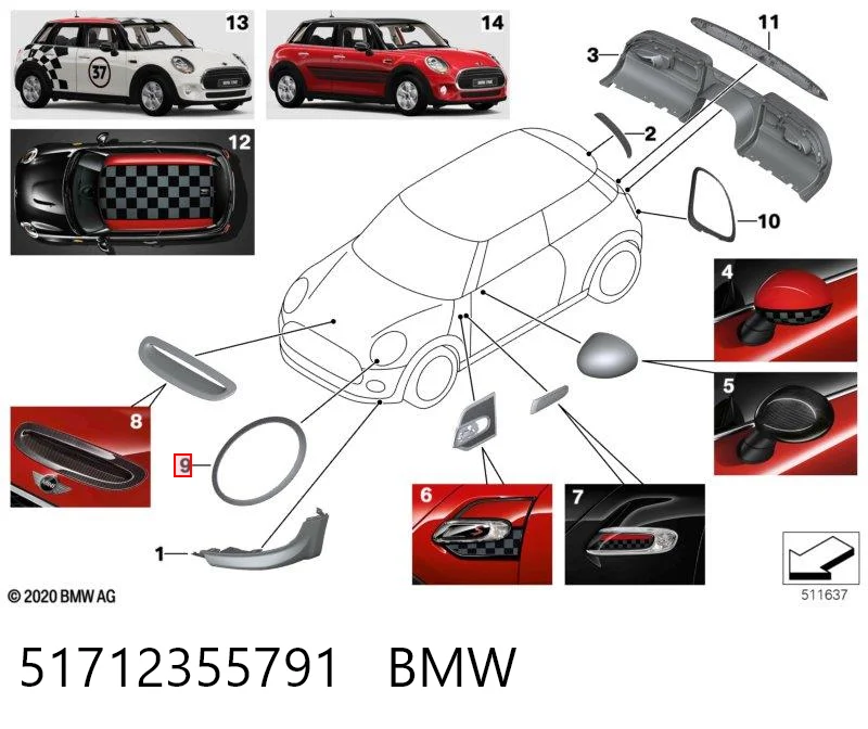 51712355791 BMW