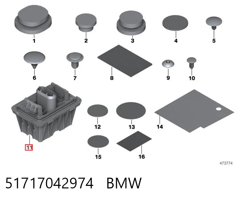 51717042974 BMW