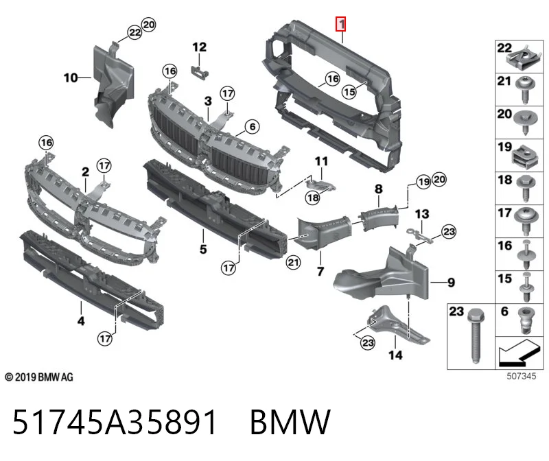 51745A35891 BMW