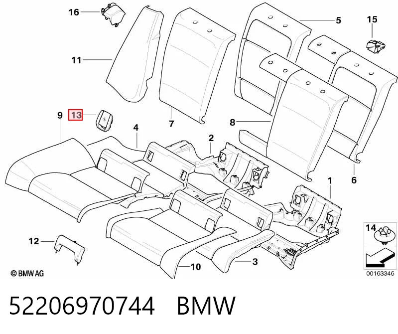 52206970744 BMW 