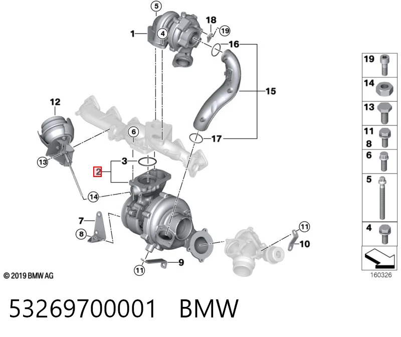 53269700001 BMW Turbina