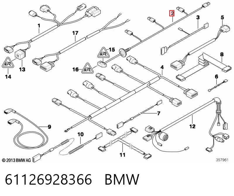 61126928366 BMW