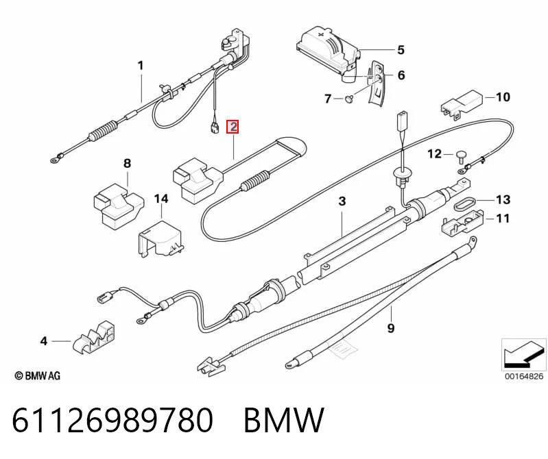 61126989780 BMW