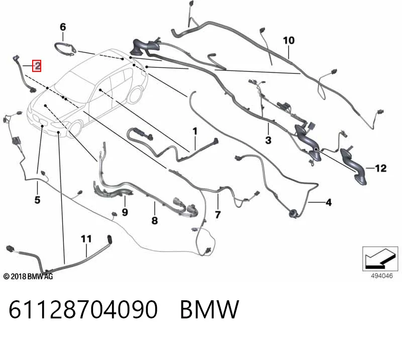 61128704090 BMW