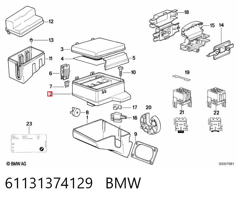 61131374129 BMW