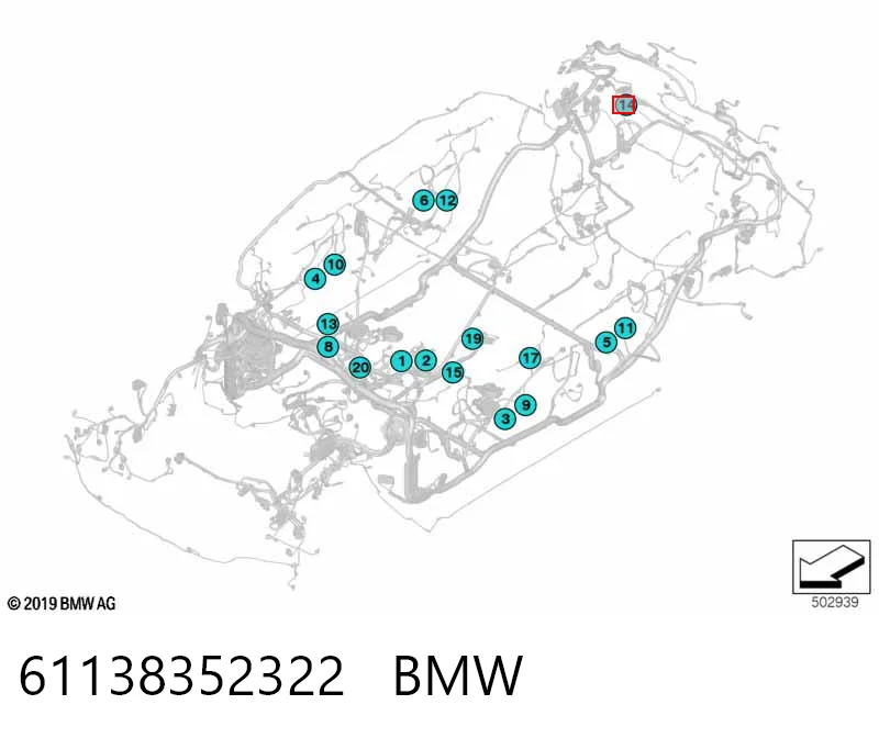 61138352322 BMW