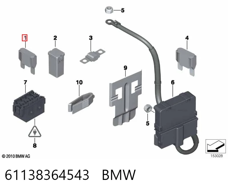61138364543 BMW