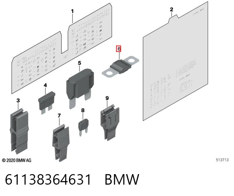 61138364631 BMW