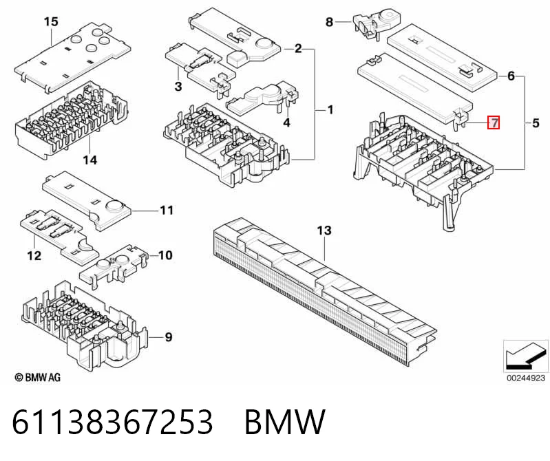 61138367253 BMW