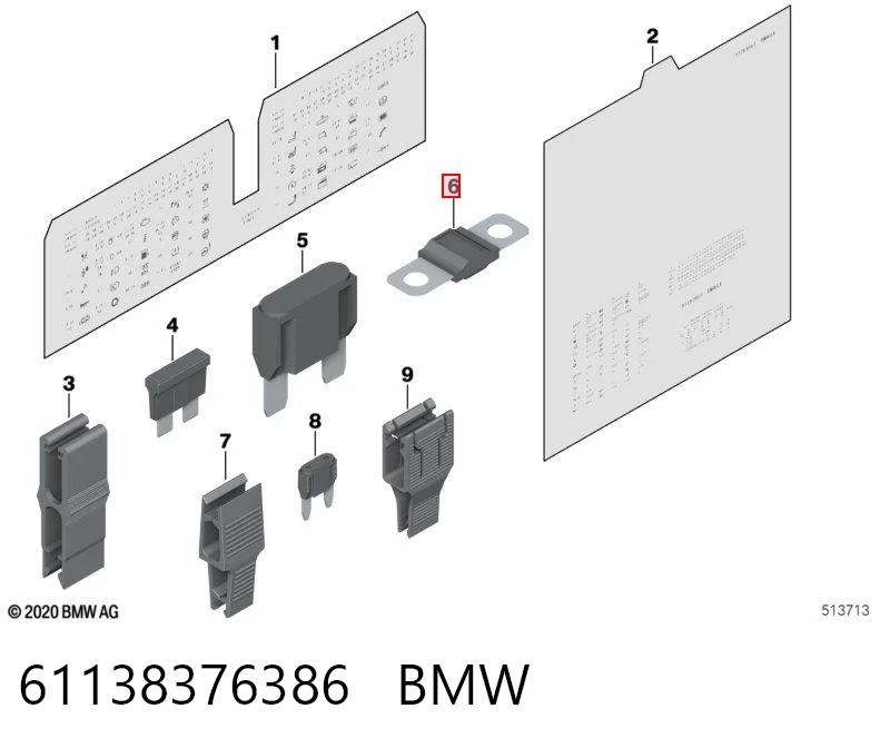 61138376386 BMW