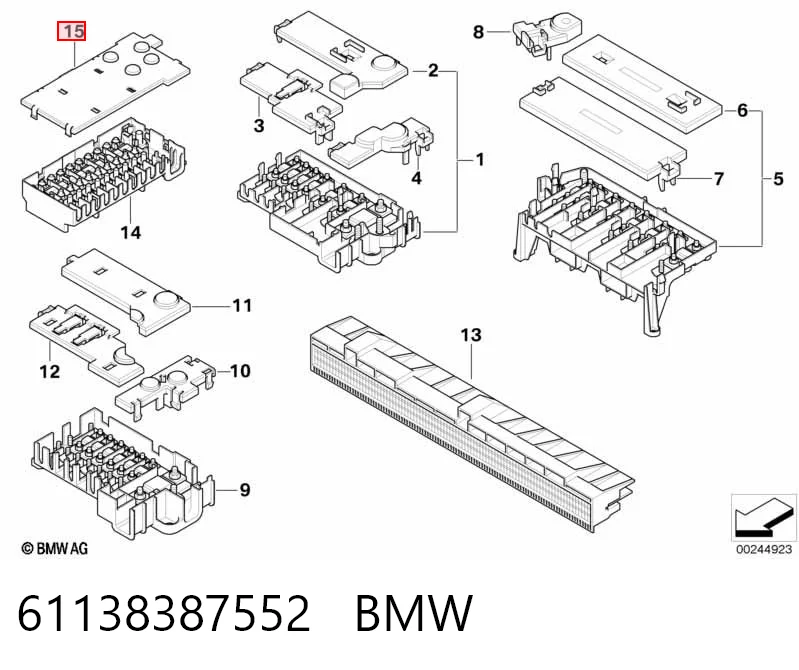 61138387552 BMW