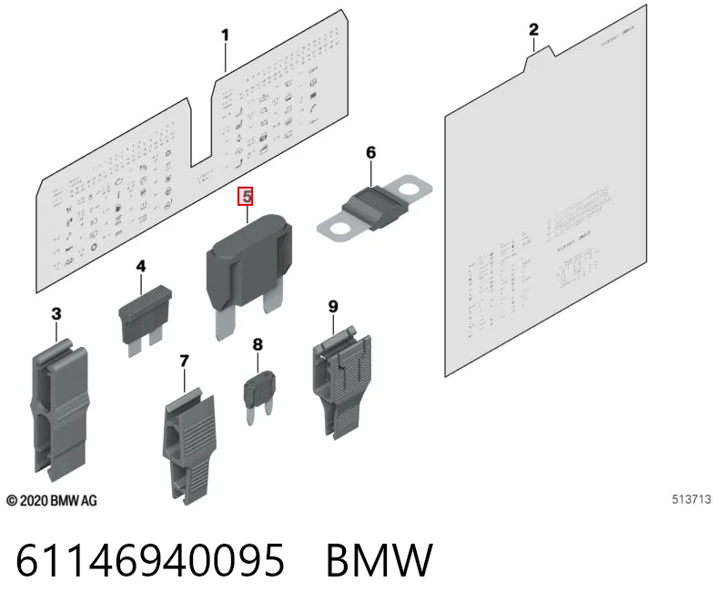 61146940095 BMW
