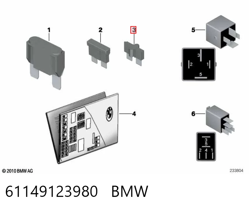 61149123980 BMW