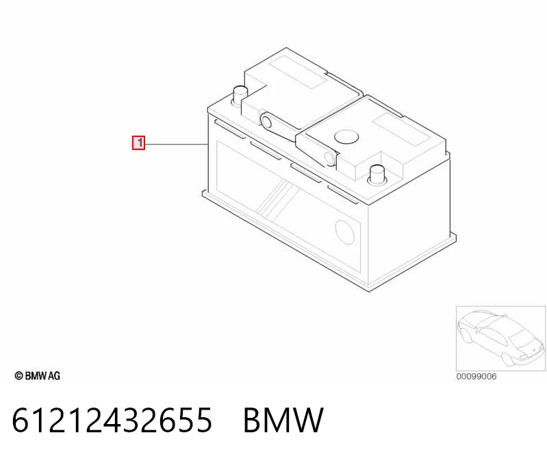61212432655 BMW