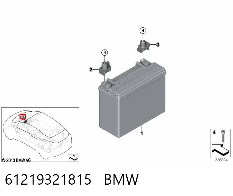 61219321815 BMW